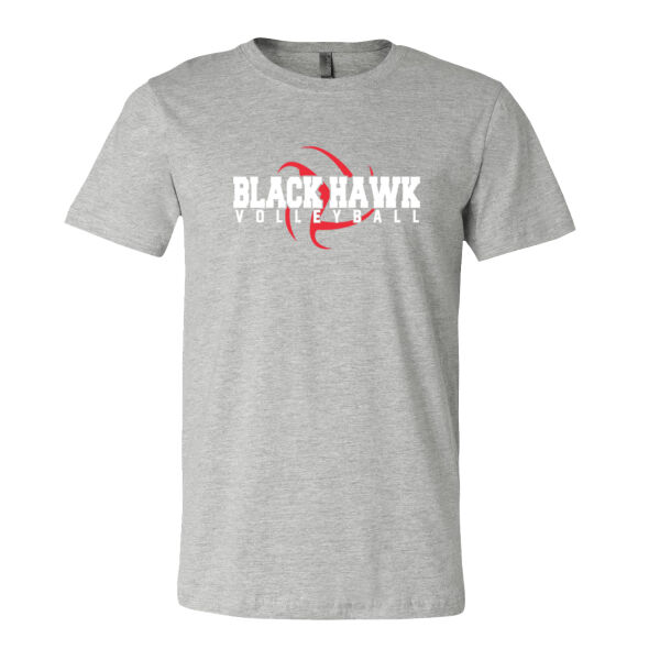 Black Hawk Volleyball 2026 Logo 1 - CVC Jersey Tee Thumbnail