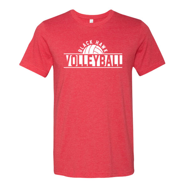 Black Hawk Volleyball 2026 Logo 1 - CVC Jersey Tee Thumbnail