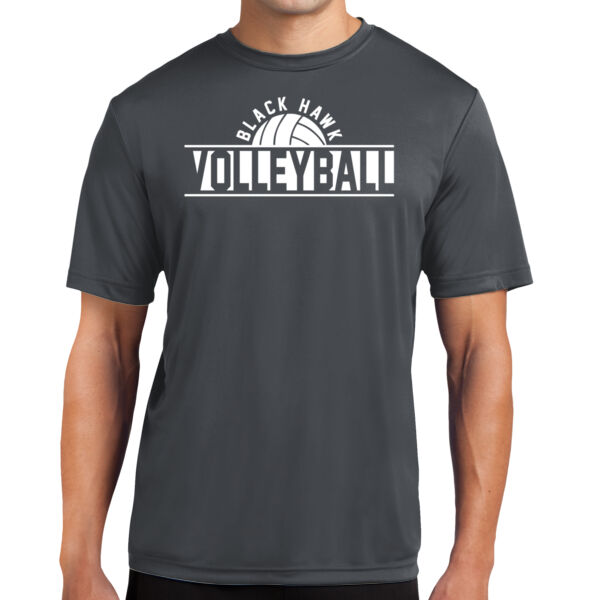 Black Hawk Volleyball 2026 Logo 1 - Tall PosiCharge ® Competitor Tee Thumbnail