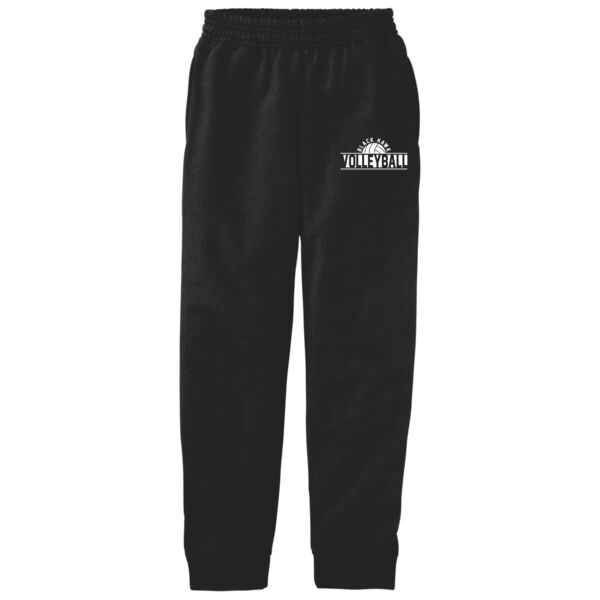 Black Hawk Volleyball 2026 Logo 2 - Youth Core Fleece Jogger Thumbnail
