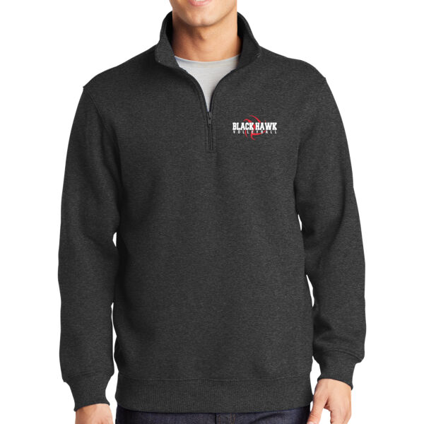 Black Hawk Volleyball 2026 Logo 1 - 1/4 Zip Sweatshirt Thumbnail