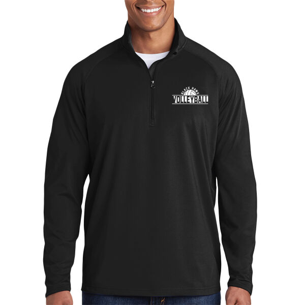 Black Hawk Volleyball 2026 Logo 2 - Sport Wick ® Stretch 1/4 Zip Pullover Thumbnail