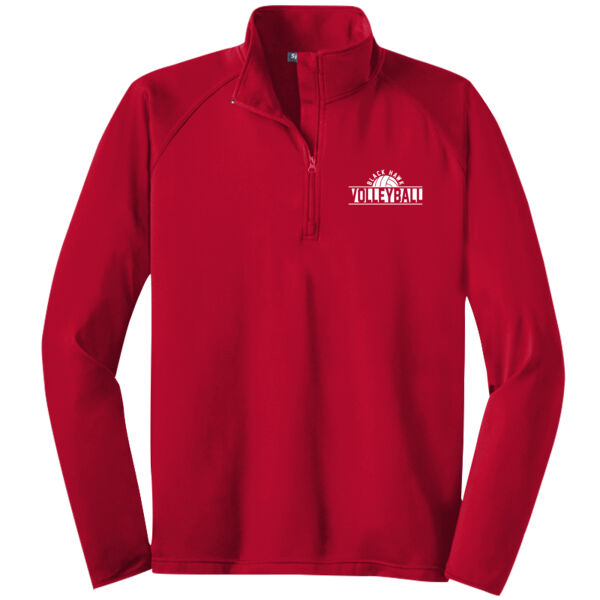 Black Hawk Volleyball 2026 Logo 2 - Tall Sport Wick ® Stretch 1/4 Zip Pullover Thumbnail